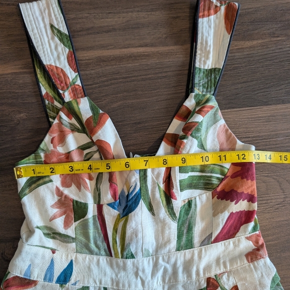 NWT Farm Rio Midnight Macaw Jumpsuit - Picture 11 of 15